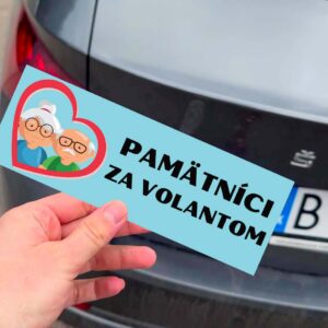 SK_Magnetka na auto - Pamätníci za volantom