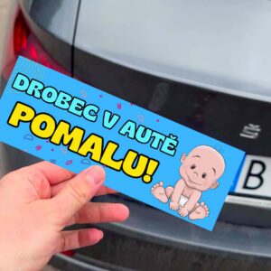 CZ_ Drobec v autě Pomalu!