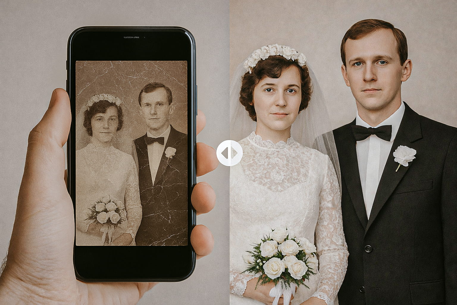 Profesionálna obnova starých fotografií – realisticky, do detailu – Obrázok 3